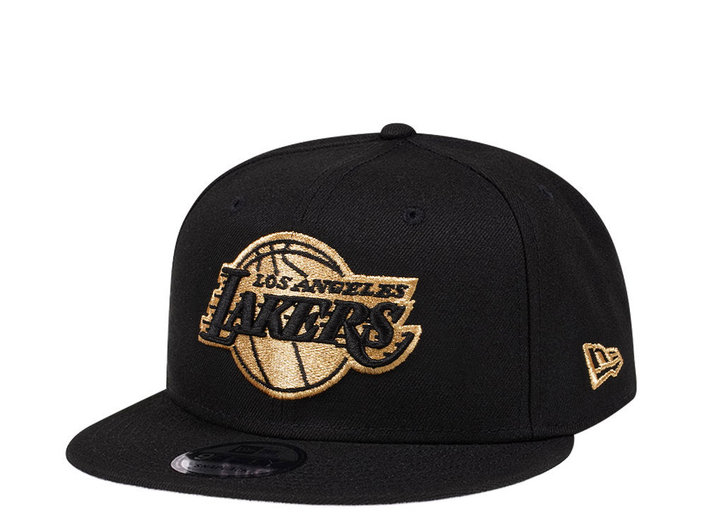 New Era Los Angeles Lakers All about Black and Gold 9Fifty Snapback Gorra
