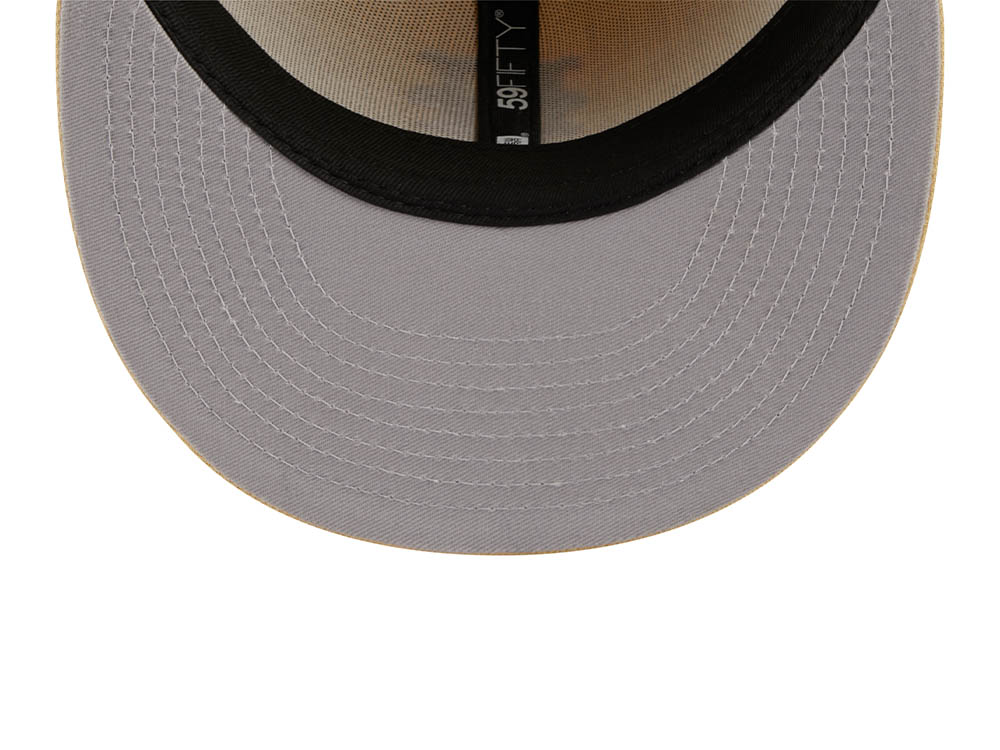 New Era New York Mets All Star Game 2013 Raffia Front Vegas Gold Edition 59Fifty Fitted Gorra