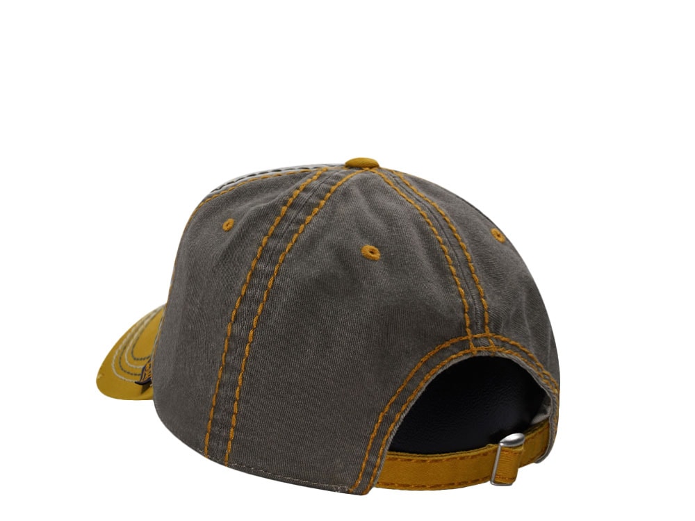 Von Dutch Distressed Retro Gray Two Tone Edition Strapback Gorra