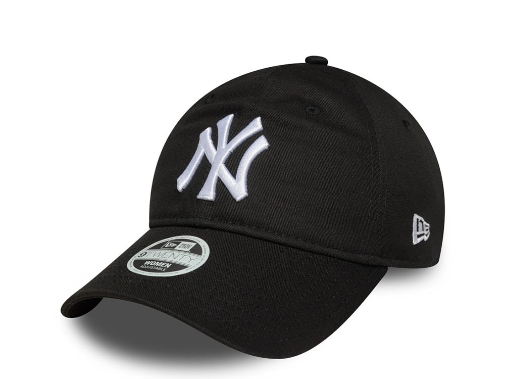New Era New York Yankees  League Essential Black Womens 9Twenty Strapback Gorra