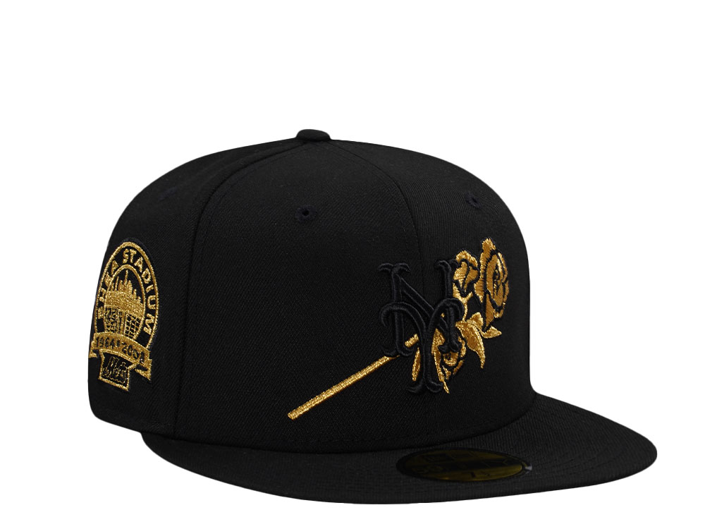New Era New York Mets Shea Stadium Gold Rose Edition 59Fifty Fitted Gorra