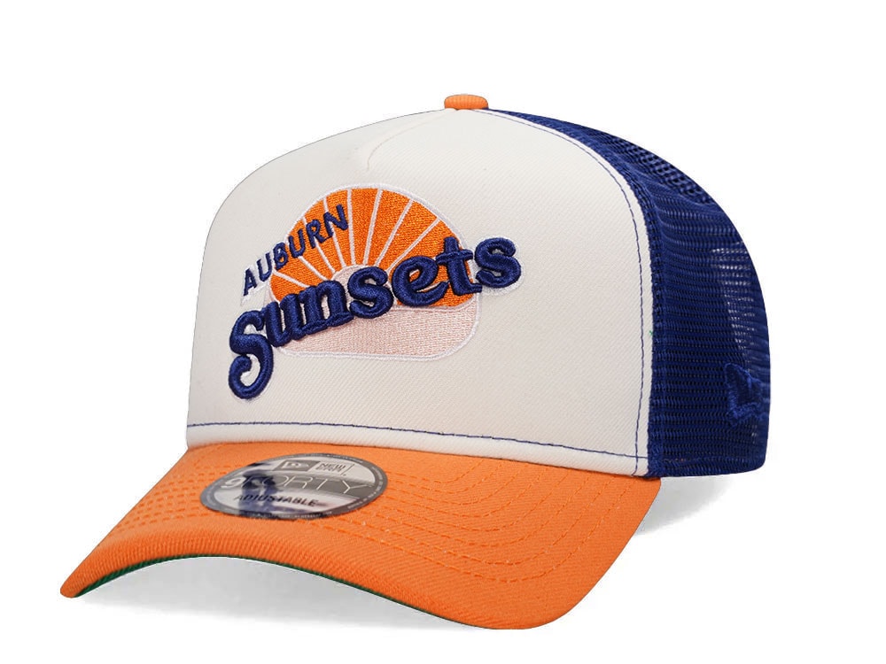 New Era Auburn Sunsets Foam Trucker 9Forty A Frame Snapback Gorra