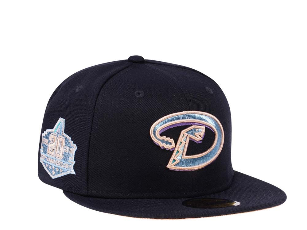 New Era Arizona Diamondbacks 20th Anniversary Arctic Peach Edition 59Fifty Fitted Gorra