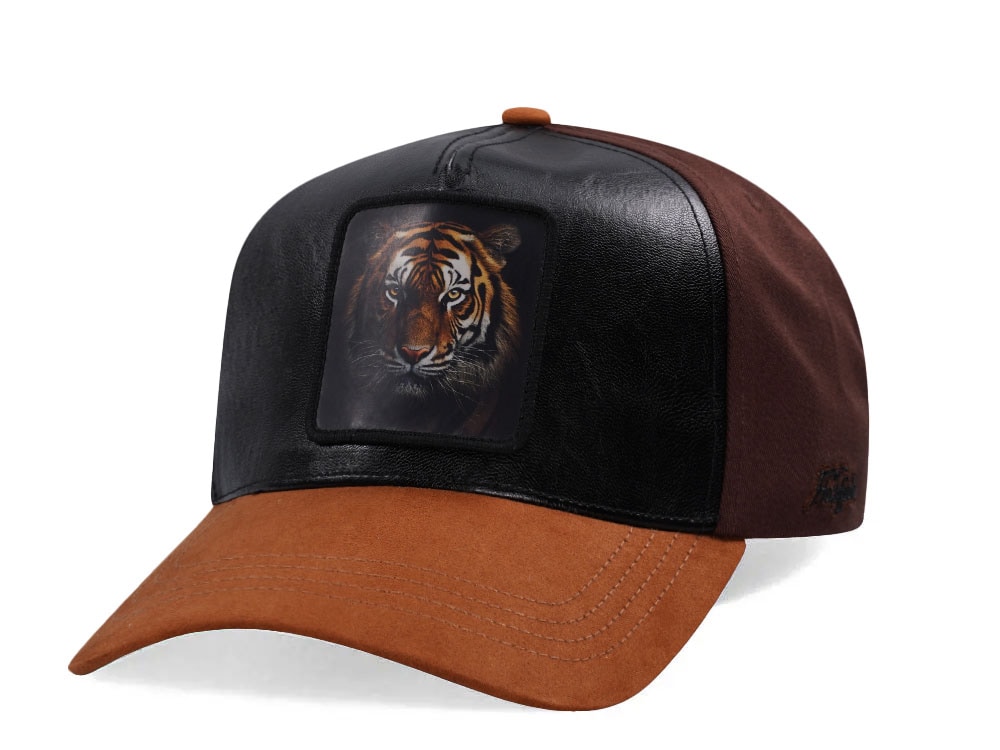 Hatfield Royal Tiger Black Brown Snapback Gorra