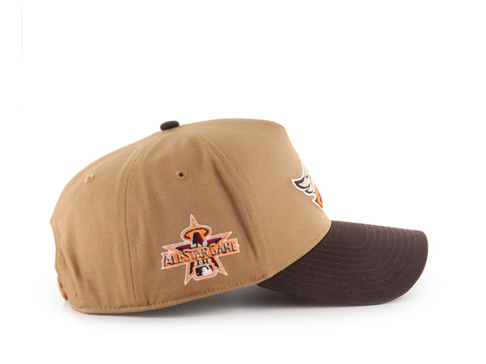 47Brand Anaheim Angels All Star Game 2010 Camel Edition MVP Snapback Gorra