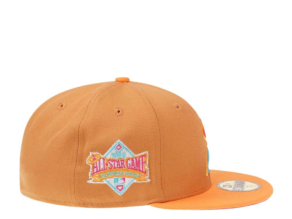 New Era California Angels All Star Game 1989 Metallic Iris Two Tone Edition 59Fifty Fitted Gorra