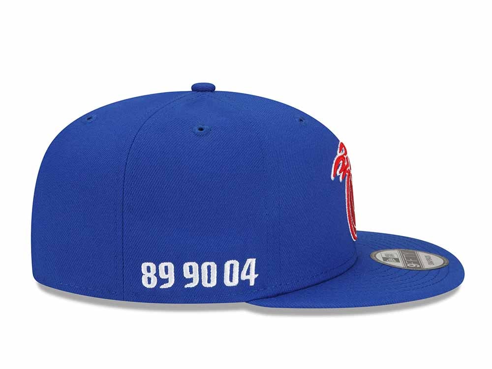 New Era Detroit Pistons NBA City Edition 21-22 Alternate 9Fifty Snapback Gorra