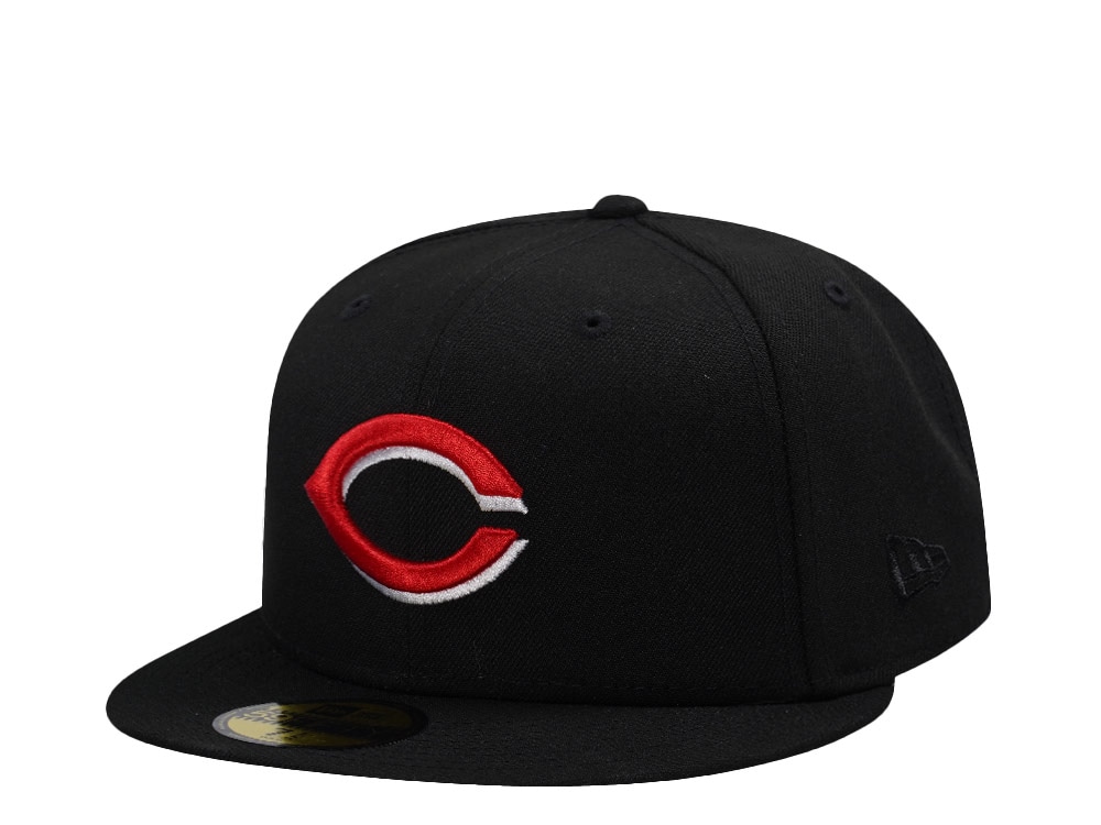 New Era Cincinnati Reds Black Wool Edition 59Fifty Fitted Gorra