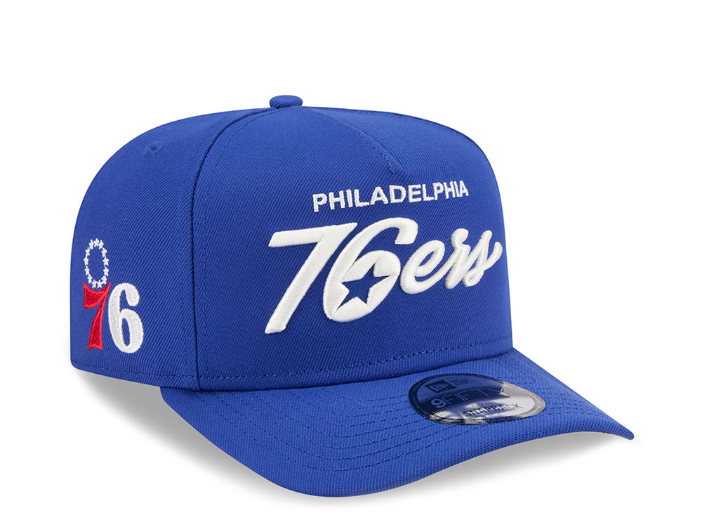 New Era Philadelphia 76ers Local Play 9Fifty A Frame Snapback Gorra