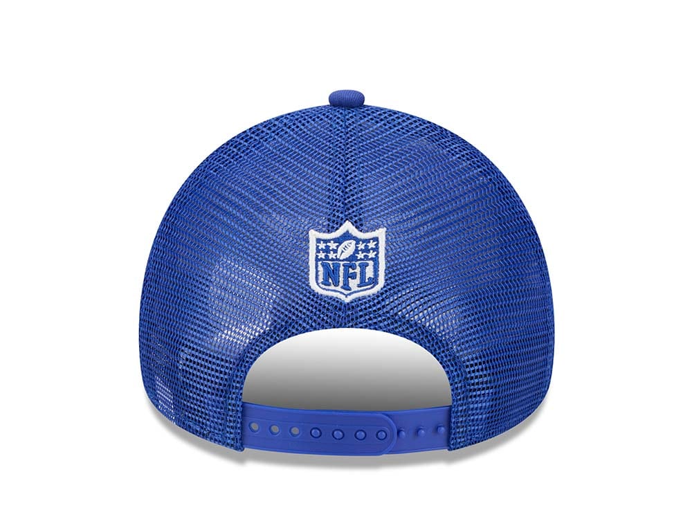 New Era Los Angeles Rams Sideline 2024 9Forty A Frame Trucker Snapback Gorra