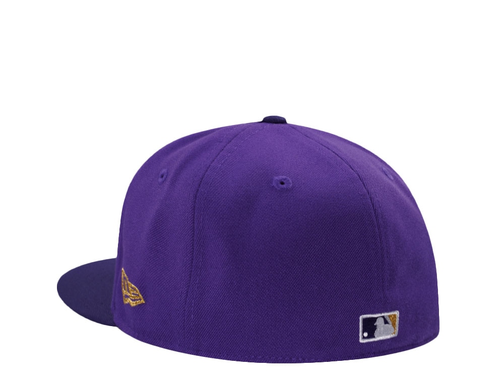 New Era Los Angeles Dodgers 40th Anniversary Purple Two Tone Edition 59Fifty Fitted Gorra