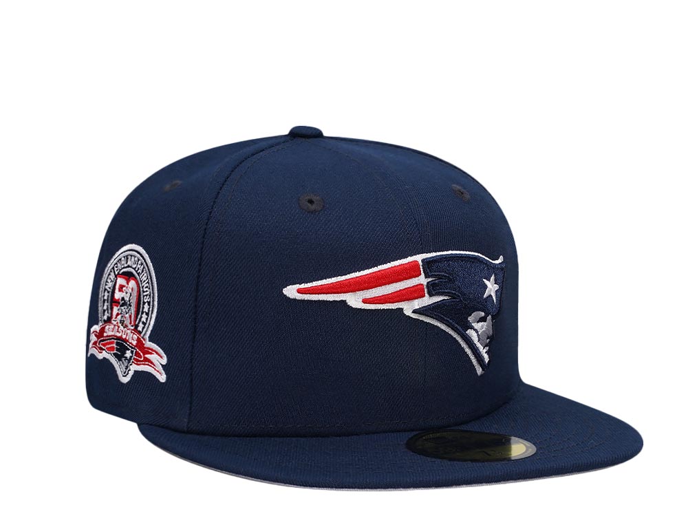 New Era New England Patriots 50 Seasons Classic Prime Edition 59Fifty Fitted Gorra