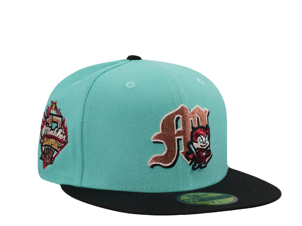 New Era Mexico Diablos Clear Mint Two Tone Edition 59Fifty Fitted Gorra
