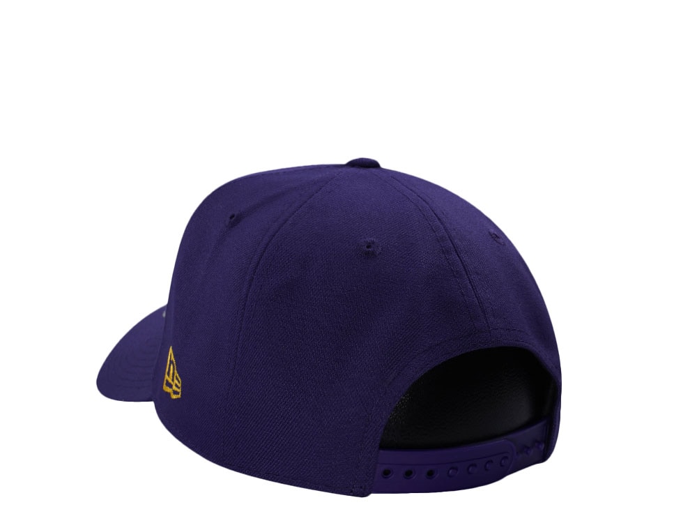 New Era Los Angeles Kings 40th Anniversary Purple Prime Edition 9Forty A Frame Snapback Gorra