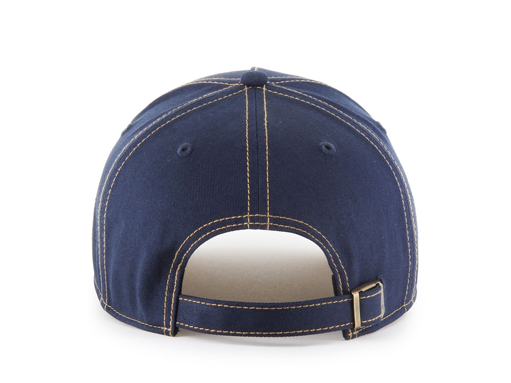 47Brand Toronto Maple Leafs Navy Contrast Stitch Edition MVP Strapback Gorra