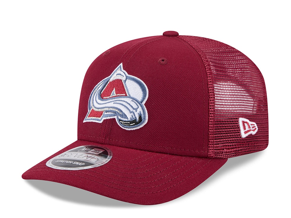New Era Colorado Avalanche Maroon Edition 9Seventy Trucker Snapback Gorra