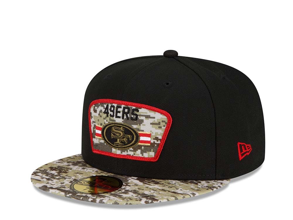 New Era San Francisco 49ers Salute to Service 21 59Fifty Fitted Gorra