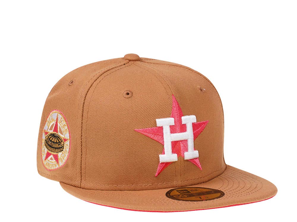 New Era Houston Astros All Star Game 1968 Wheat Lava Edition 59Fifty Fitted Gorra