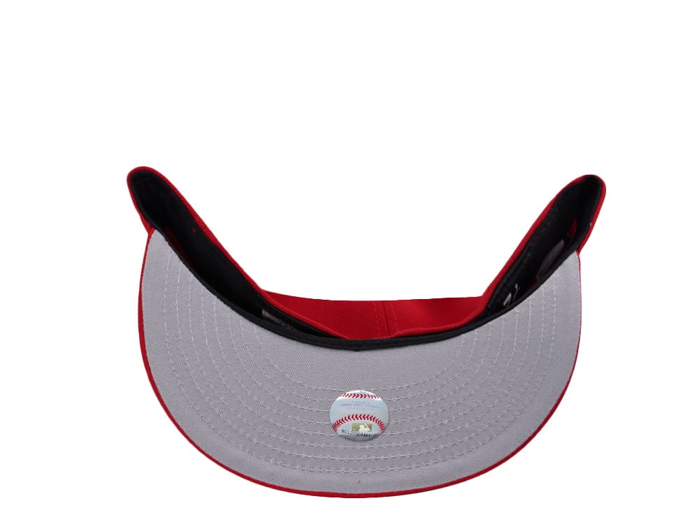 New Era Atlanta Braves All Star Game Scarlet Red Prime Edition 59Fifty Fitted Gorra