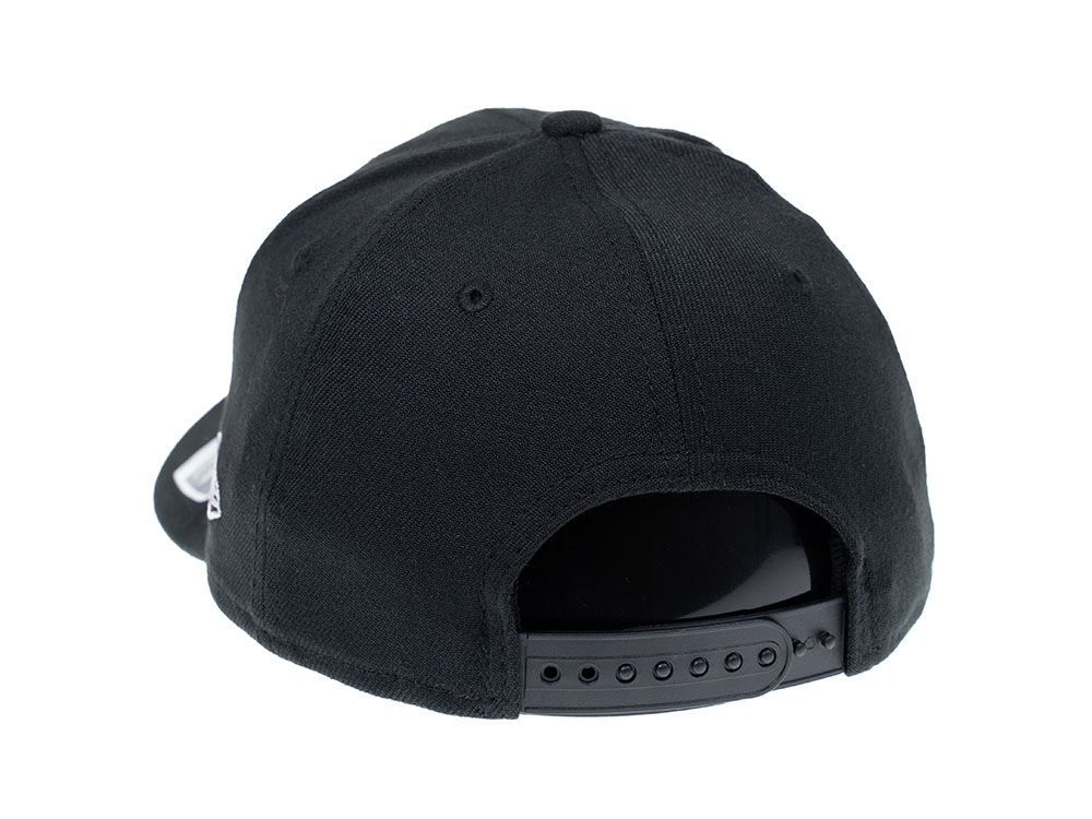 NEW ERA LOS ANGELES LAKERS STRETCH 9FIFTY LOGO BLACK