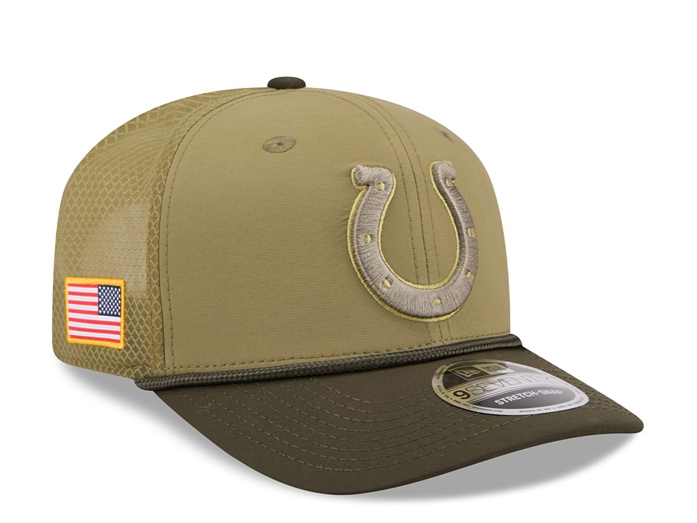 New Era Indianapolis Colts Salute To Service 2025 9Seventy Snapback Gorra