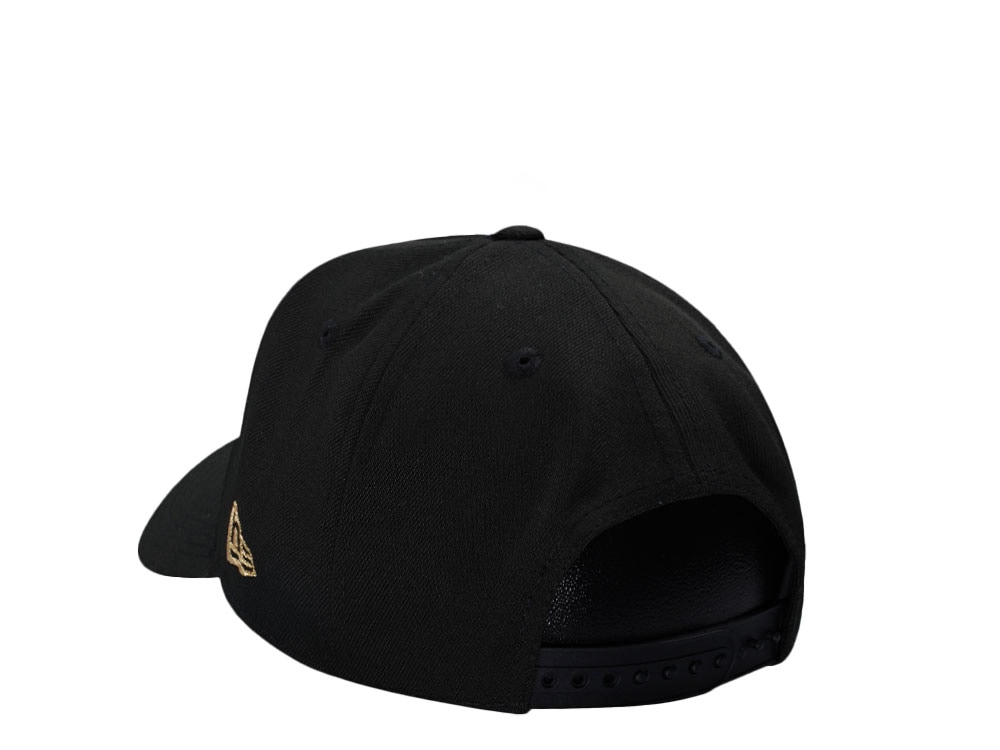 New Era Pittsburgh Pirates Black Gold Edition 9Forty A Frame Snapback Gorra
