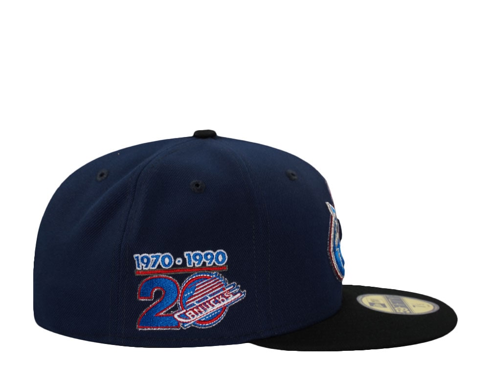 New Era Vancouver Canucks 20th Anniversary Navy Two Tone Edition 59Fifty Fitted Gorra