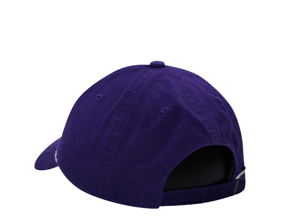 47Brand New York Yankees Purple Base Runner Clean up Strapback Gorra
