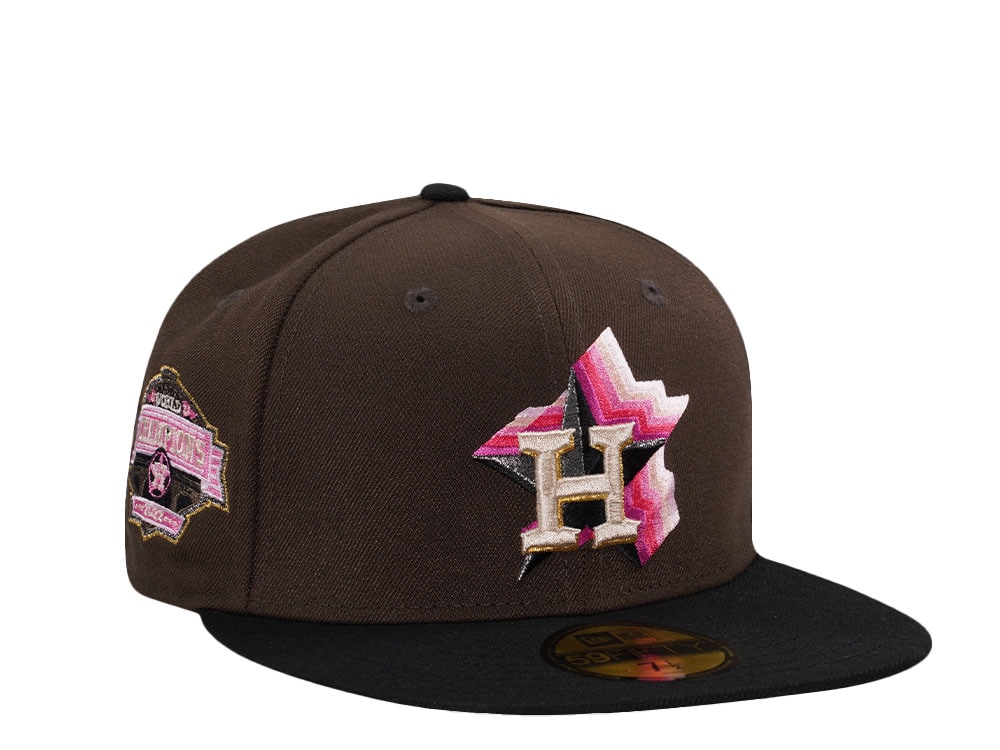 New Era Houston Astros World Series Champions 2022 Walnut Two Tone Edition 59Fifty Fitted Gorra
