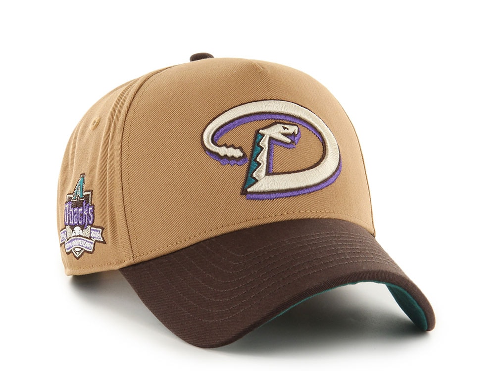 47Brand Arizona Diamondbacks Cooperstown Camel Edition MVP Snapback Gorra