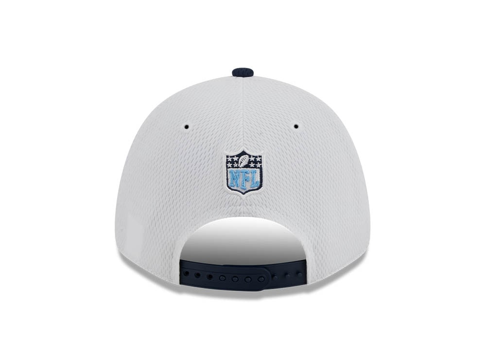 New Era Tennessee Titans NFL Sideline 2023 Navy White  9Forty Snapback Gorra