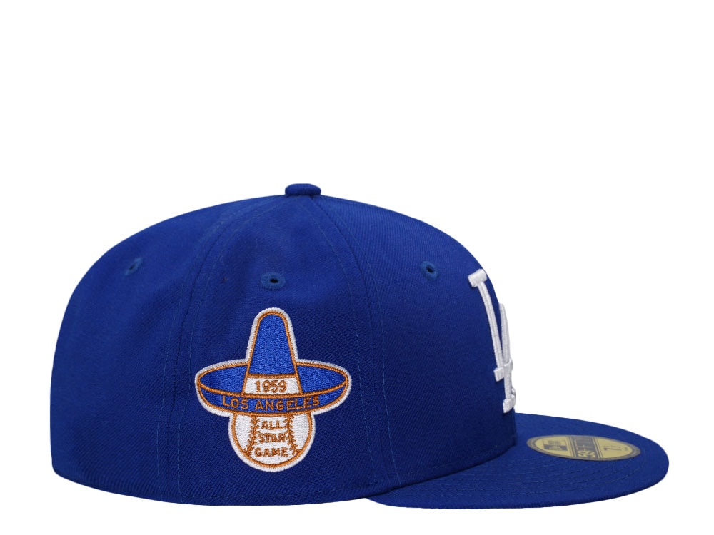 New Era Los Angeles Dodgers All Star Game 1959 Glacier Blue Edition 59Fifty Fitted Gorra