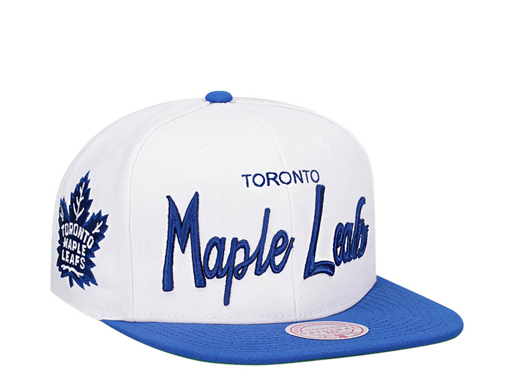 Mitchell & Ness Toronto Maple Leafs Vintage Script Snapback Gorra