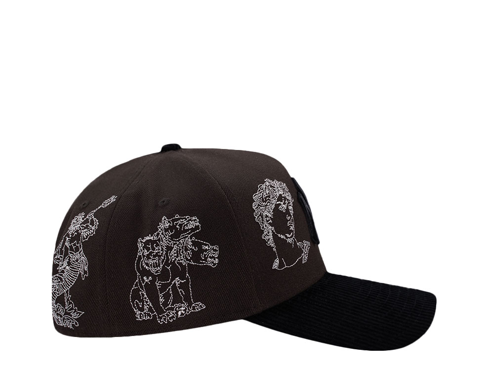 New Era New York Yankees Mythical Brown Two Tone Edition 9Forty A Frame Snapback Gorra