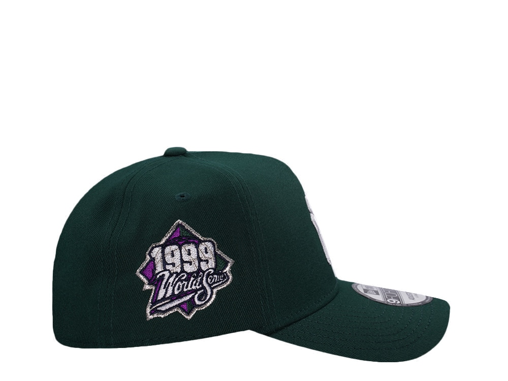 New Era New York Yankees World Series 1999 Dark Green Prime Edition 9Forty A Frame Snapback Gorra