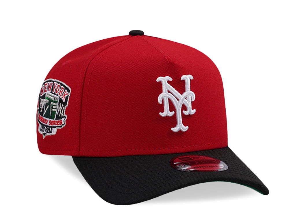 New Era New York Mets Subway Series Scarlet Two Tone Edition 9Forty A Frame Snapback Gorra