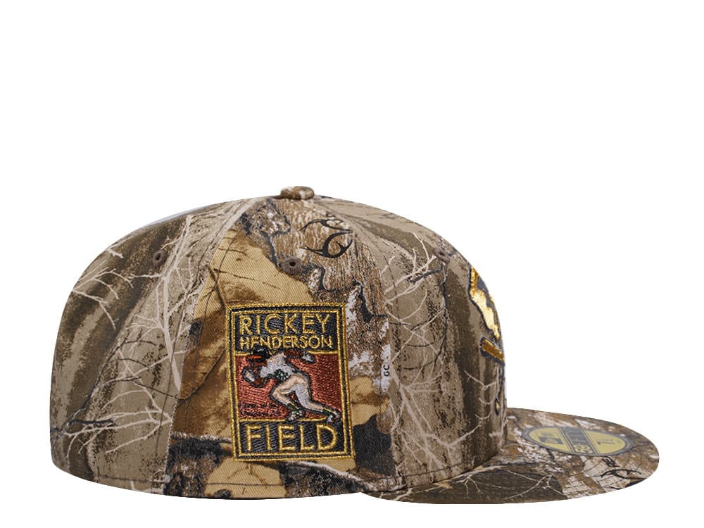 New Era Oakland Athletics Rickey Henderson Realtree Prime Edition 59Fifty Fitted Gorra