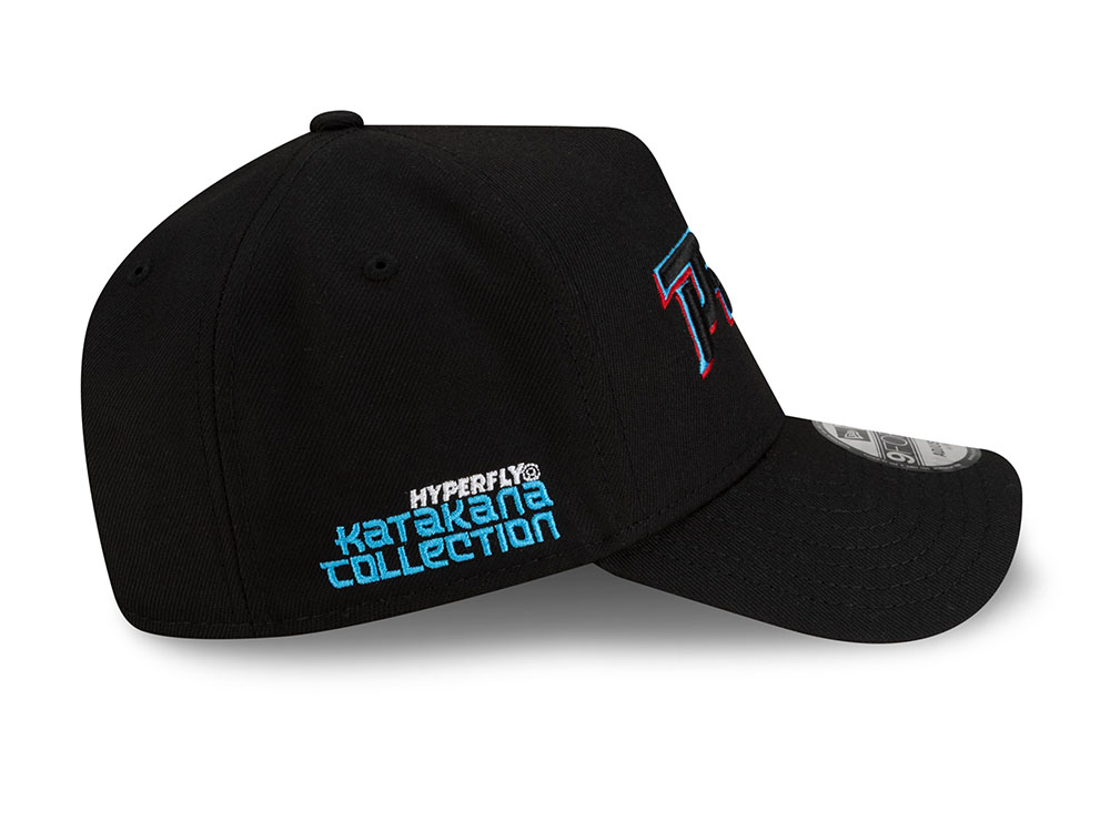 New Era Miami Marlins Hyperfly Edition 9Forty A Frame Snapback Gorra