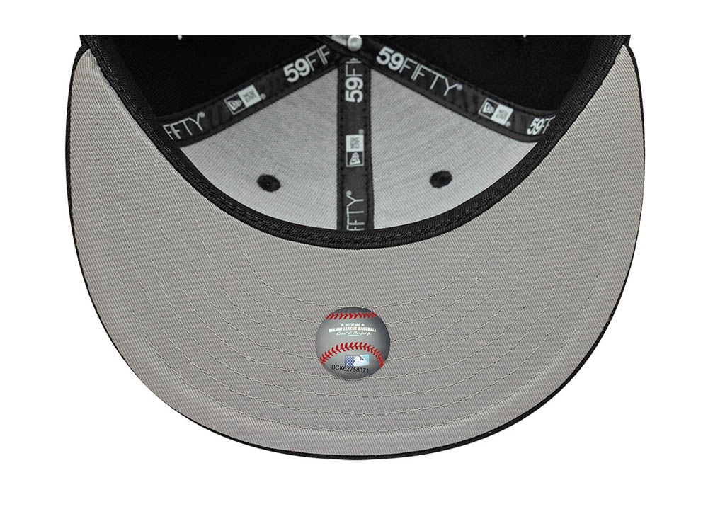 New Era Chicago White Sox Faux Pearl Black Prime Edition 59Fifty Fitted Gorra