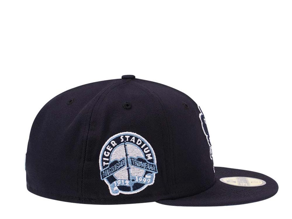 New Era Detroit Tigers Stadium Patch Glacier Blue Edition 59Fifty Fitted Gorra
