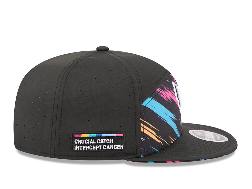 New Era Arizona Cardinals Crucial Catch 2026 Black Edition 9Fifty Split Panel Snapback Gorra