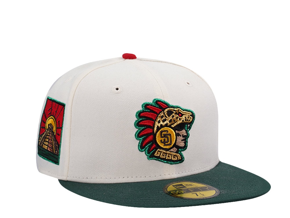 New Era San Diego Padres Mexico Chrome Two Tone Edition 59Fifty Fitted Gorra