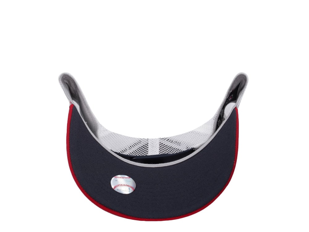 Nike Boston Red Sox Primetime Dri-Fit Rise Red Edition Trucker Snapback Gorra