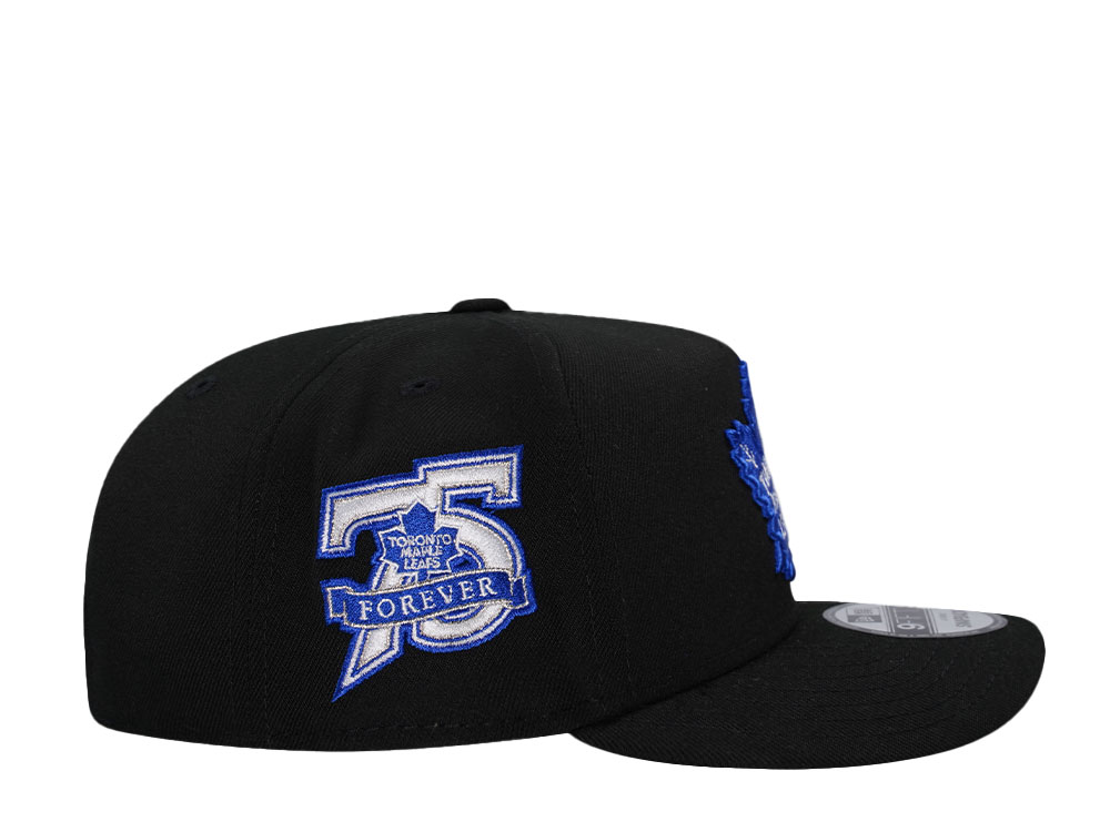 New Era Toronto Maple Leafs 75 Years Black 9Fifty A Frame Snapback Gorra