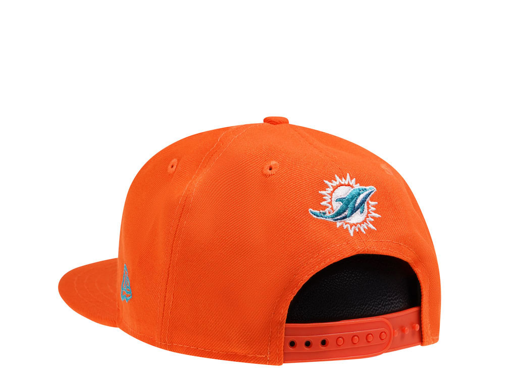 New Era Miami Dolphins Elements Orange Edition 9Fifty Snapback Gorra