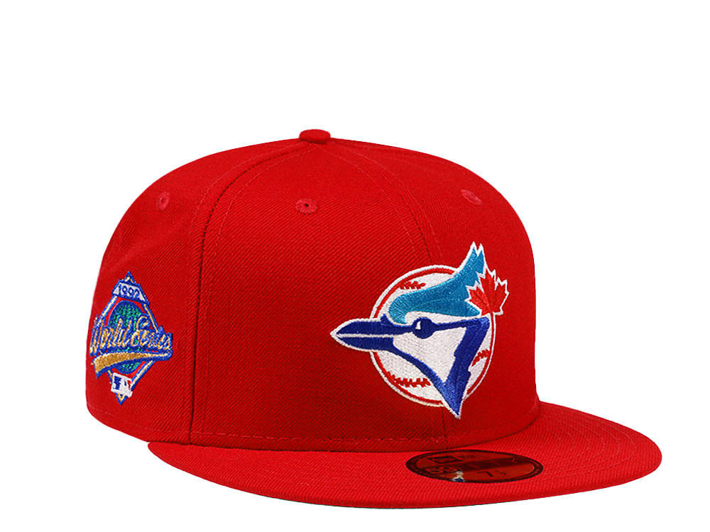 New Era Toronto Blue Jays World Series 1992 Scarlet Edition 59Fifty Fitted Gorra