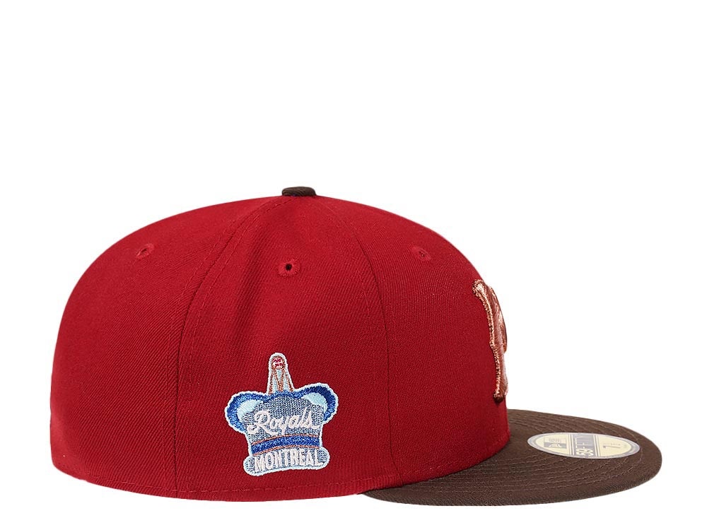 New Era Montreal Royals Two Tone Copper Prime Edition 59Fifty Fitted Gorra