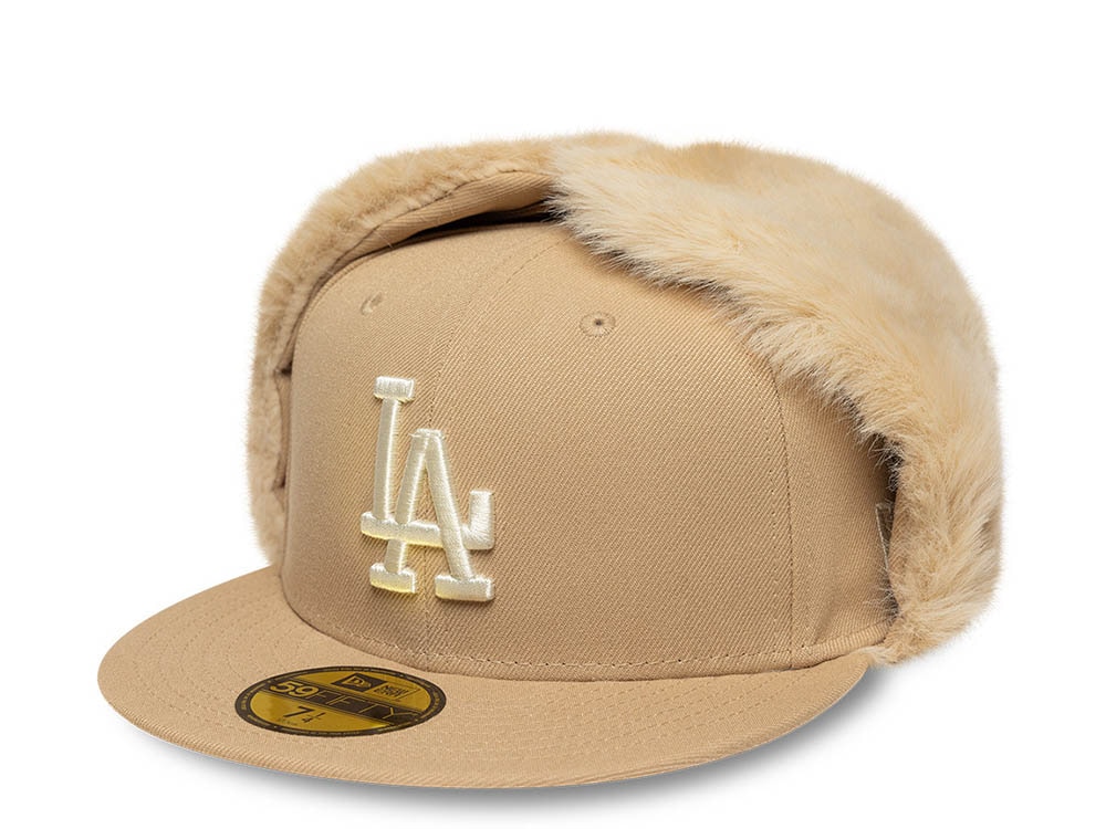 New Era Los Angeles Dodgers World Series 1981 Camel Prime Edition 59Fifty Dogear Fitted Gorra