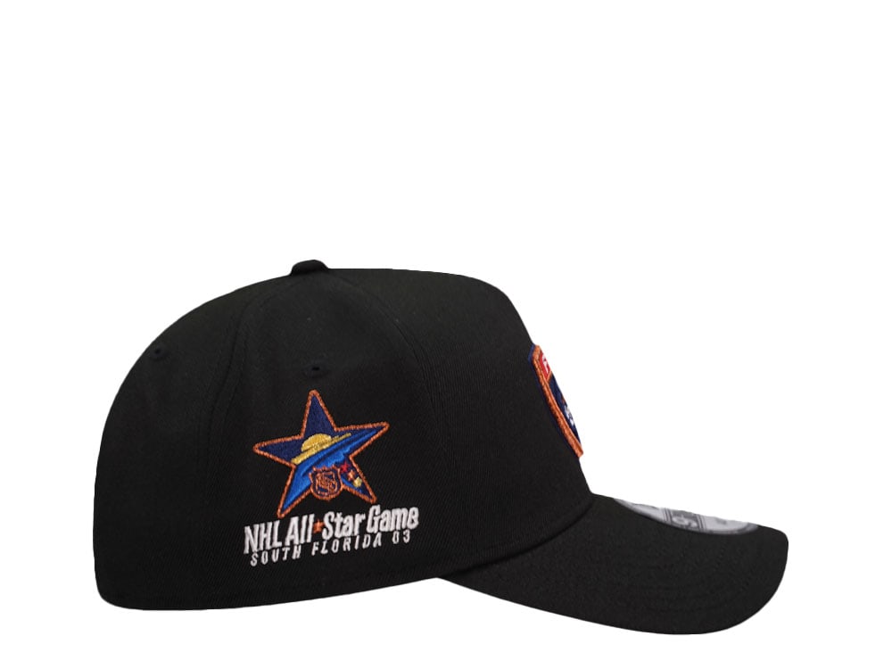 New Era Florida Panthers All Star Game 2003 Black Metallic Edition 9Forty A Frame Snapback Gorra