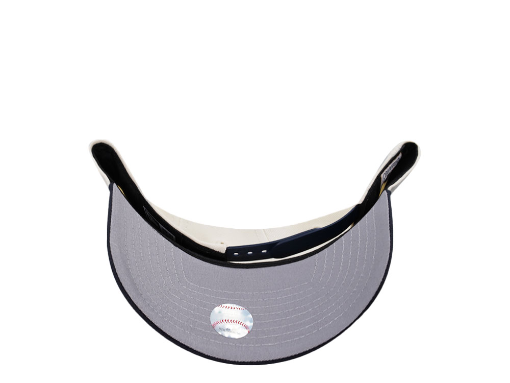 New Era New York Yankees Subway Series 2000 Chrome Two Tone Edition 9Forty A Frame Snapback Gorra